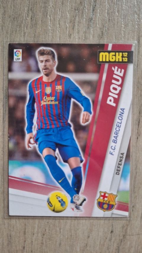 41 Piqué F.C. Barcelona Base cards Panini Liga BBVA 2012/2013 Megacracks