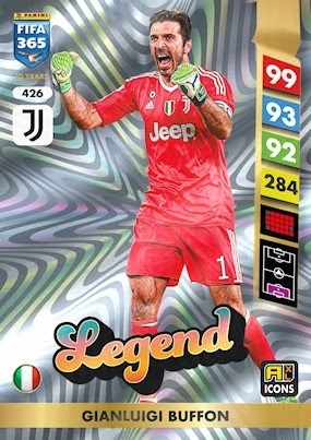 426 Gianluigi Buffon Juventus Icons Legend FIFA 365 2025