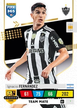 51 Ignacio Fernández Atlético Mineiro Team Mate FIFA 365 2023
