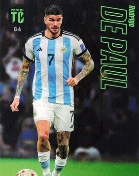 64 - Rodrigo de Paul - Argentina - Team Mates