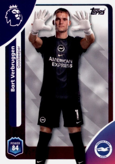 74 Bart Verbruggen Brighton Base Premier League 2026