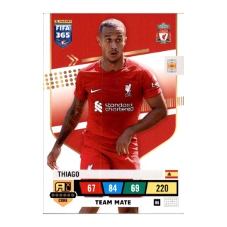 86 Thiago Liverpool FC Team Mate FIFA 365 2023