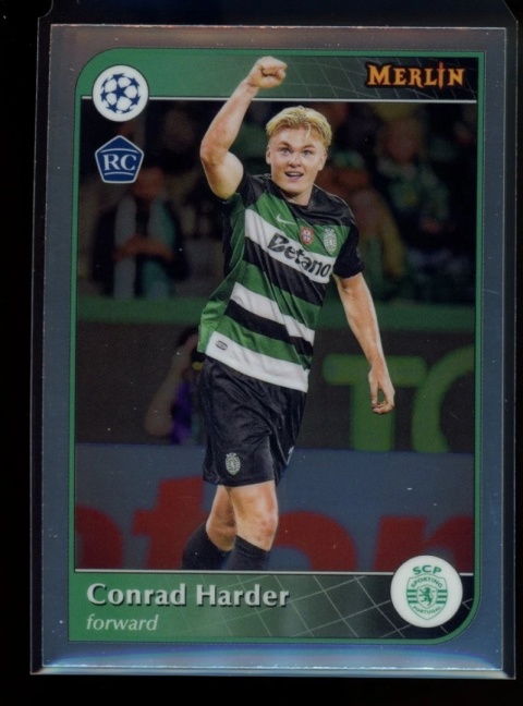 158 Conrad Harder RC Sporting CP Base Topps Merlin 2024/25