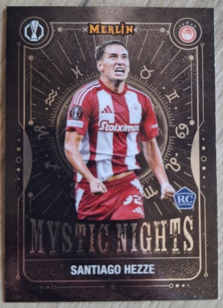 MN-7 Hezze RC Olympiacos Mystic Nights Topps Merlin 2024/25