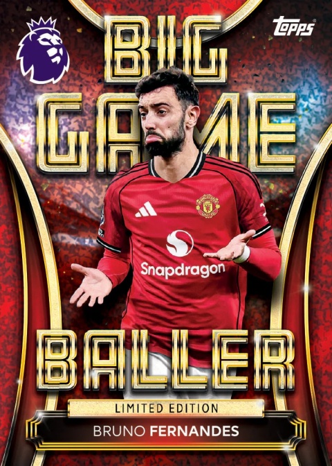 BGB3 Bruno Fernandes Manchester United LE Big Game Baller Premier League 2026