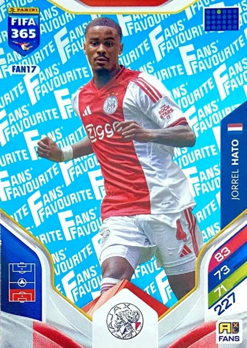 FAN17 Jorrel Hato Ajax Fans Favourite Blue FIFA 365 2026