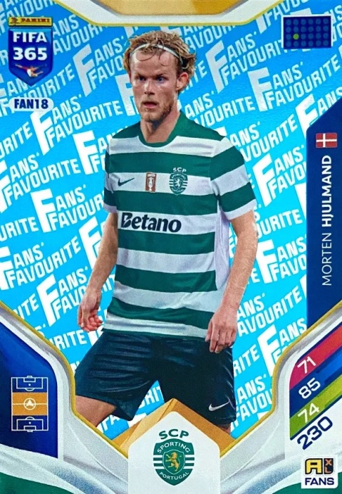 FAN18 Morten Hjulmand Sporting Fans Favourite Blue FIFA 365 2026