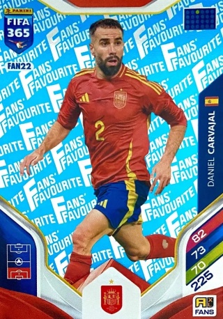 FAN22 Daniel Carvajal Spain Fans Favourite Blue FIFA 365 2026