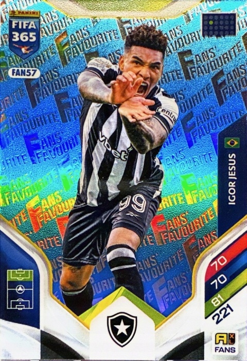 FAN57bu Igor Jesus Botafogo Fans Favourite Blue FIFA 365 2026