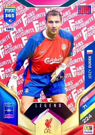 FAN2 Jerzy Dudek Liverpool Fans Favourite Red Legend FIFA 365 2026