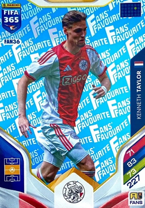 FAN36 Kenneth Taylor Ajax Fans Favourite Blue FIFA 365 2026