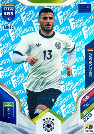 FAN82bu Deniz Undav Germany Fans Favourite Blue FIFA 365 2026