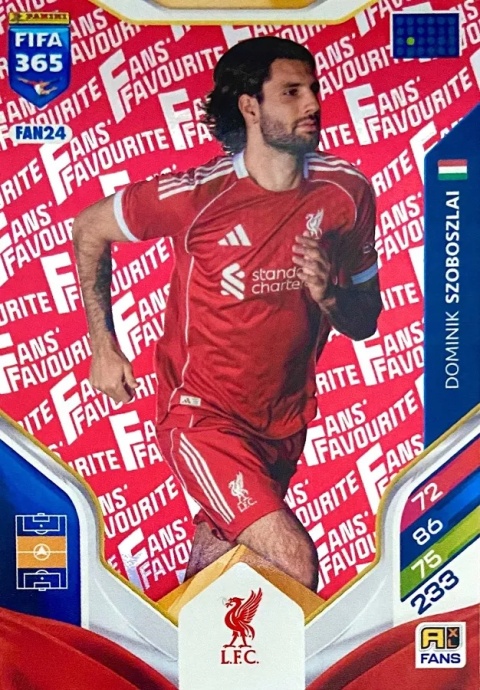 FAN24 Dominik Szoboszlai Liverpool Fans Favourite Red FIFA 365 2026