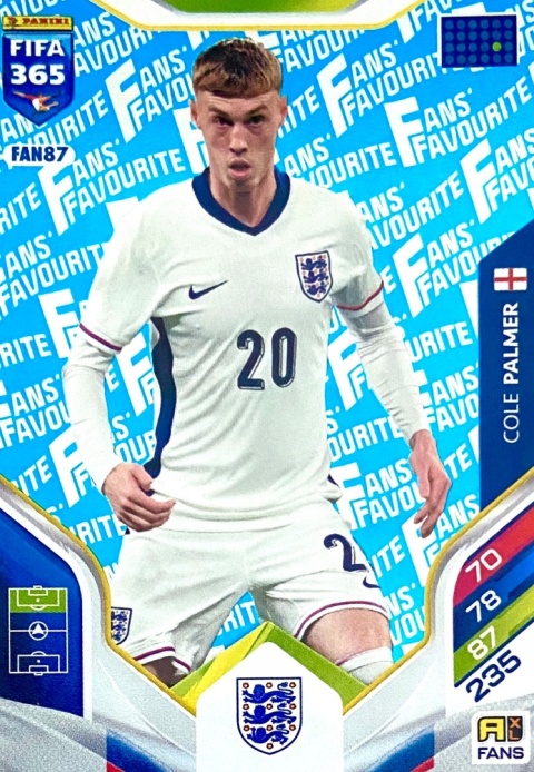FAN87bu Cole Palmer England Fans Favourite Blue FIFA 365 2026