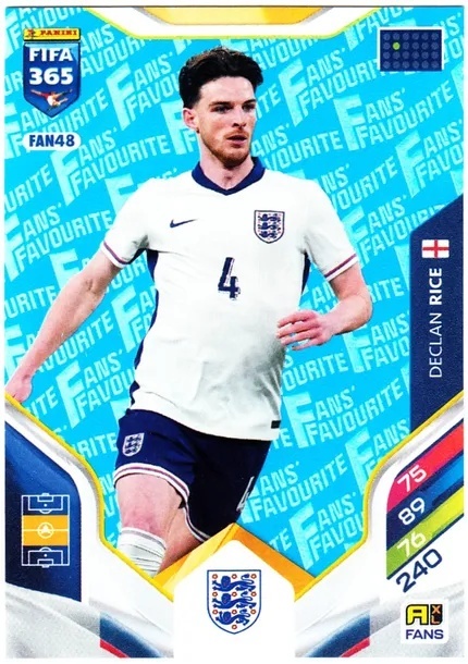 FAN48bu Declan Rice England Fans Favourite Blue FIFA 365 2026