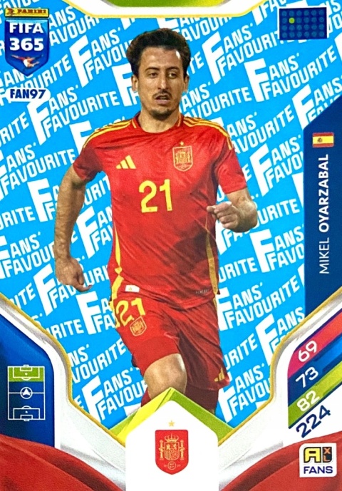 FAN97bu Mikel Oyarzabal Spain Fans Favourite Blue FIFA 365 2026