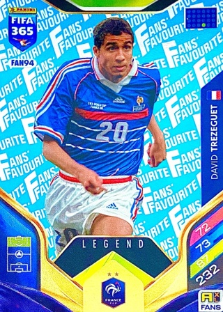 FAN94bu David Trezeguet France Fans Favourite Blue Legend FIFA 365 2026