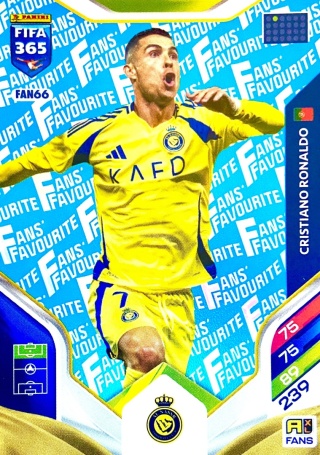 FAN66bu Cristiano Ronaldo Al-Nassr Fans Favourite Blue FIFA 365 2026