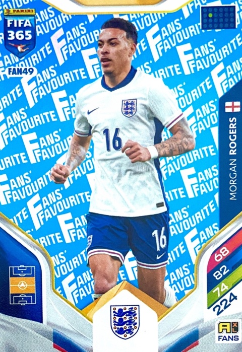 FAN49bu Morgan Rogers England Fans Favourite Blue FIFA 365 2026