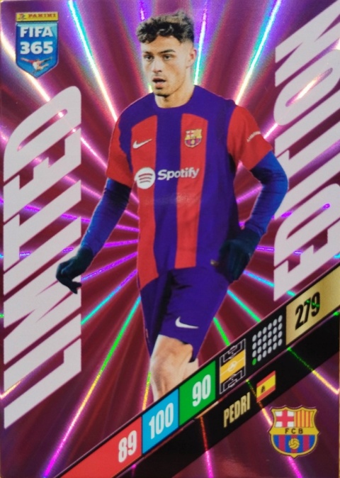 LE-P Pedri FC Barcelona Limited Edition FIFA 365 2024