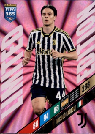 LE-NF Nicolò Fagioli Juventus Limited Edition FIFA 365 2024