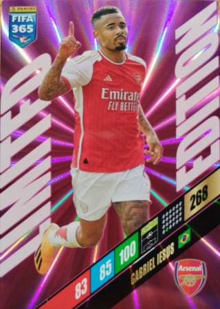 LE-GJ Gabriel Jesus Arsenal Limited Edition FIFA 365 2024