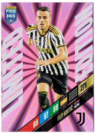 LE-FK Filip Kostic Juventus Limited Edition FIFA 365 2024