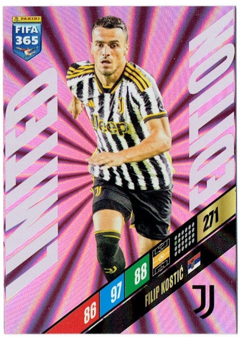 LE-FK Filip Kostic Juventus Limited Edition FIFA 365 2024
