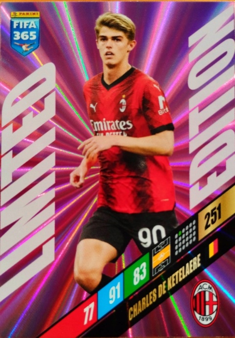 LE-CDK	Charles De Ketelaere AC Milan Limited Edition FIFA 365 2024