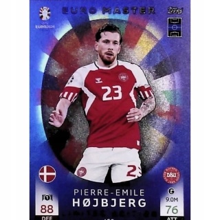 LE8 Pierre Emile Højbjerg Denmark LE Euro Master EURO 2024 Match Attax