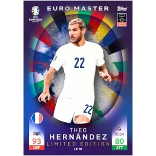 LE10 Theo Hernández France LE Euro Master EURO 2024 Match Attax
