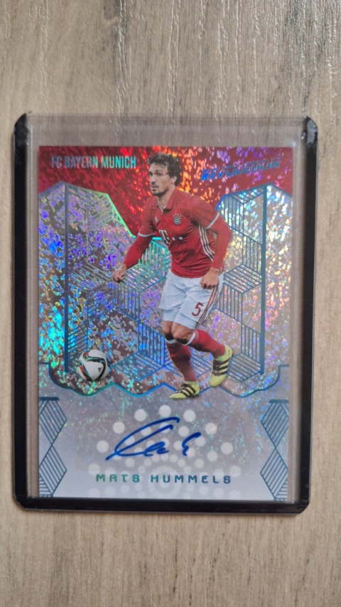 Panini Revolution 2017 Mats Hummels 18/49 Fc Bayern Munich Autograf