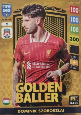 2 Dominik Szoboszlai Liverpool Golden Ballers FIFA 365 2025