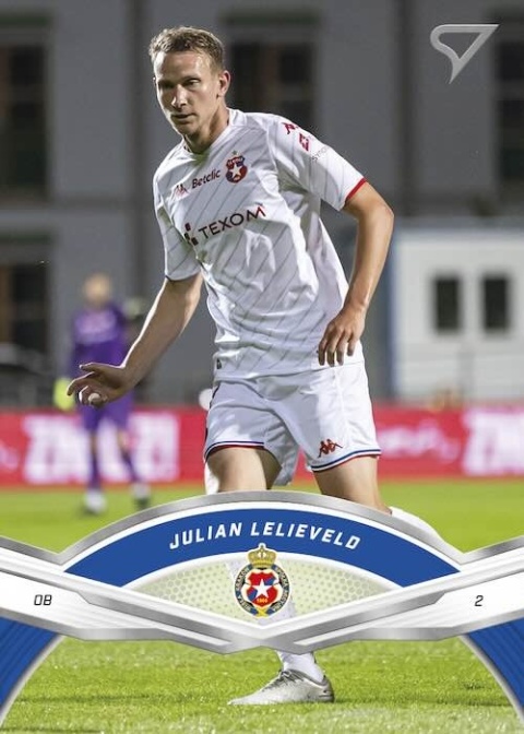 7Julian Lelieveld Wisła Kraków Base card SportZoo Betclic 1 Liga 2025/26