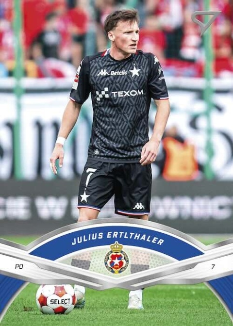 12 Julius Ertlthaler Wisła Kraków Base card SportZoo Betclic 1 Liga 2025/26
