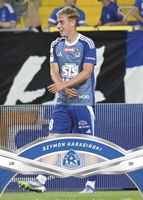 104 Szymon Karasiński Ruch Chorzów Base card SportZoo Betclic 1 Liga 2025/26