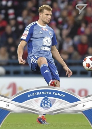 105 Aleksander Komor Ruch Chorzów Base card SportZoo Betclic 1 Liga 2025/26