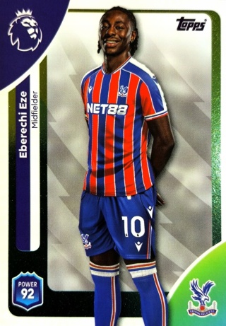 120 Eberechi Eze Crystal Palace Base Premier League 2026