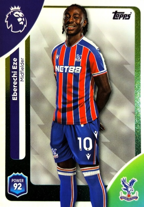 120 Eberechi Eze Crystal Palace Base Premier League 2026