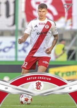 122 Artur Crăciun ŁKS Łódź Base card SportZoo Betclic 1 Liga 2025/26