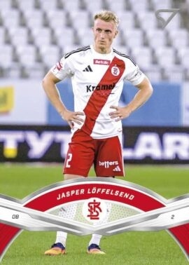 126 Jasper Löffelsend ŁKS Łódź Base card SportZoo Betclic 1 Liga 2025/26