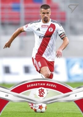 127 Sebastian Rudol ŁKS Łódź Base card SportZoo Betclic 1 Liga 2025/26
