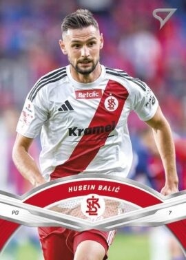128 Husein Balić ŁKS Łódź Base card SportZoo Betclic 1 Liga 2025/26