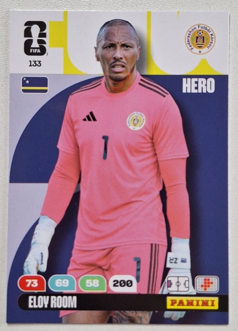133 Eloy Room Curaçao Hero Panini FIFA World Cup 2026