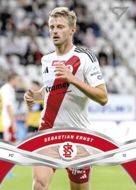 129 Sebastian Ernst ŁKS Łódź Base card SportZoo Betclic 1 Liga 2025/26
