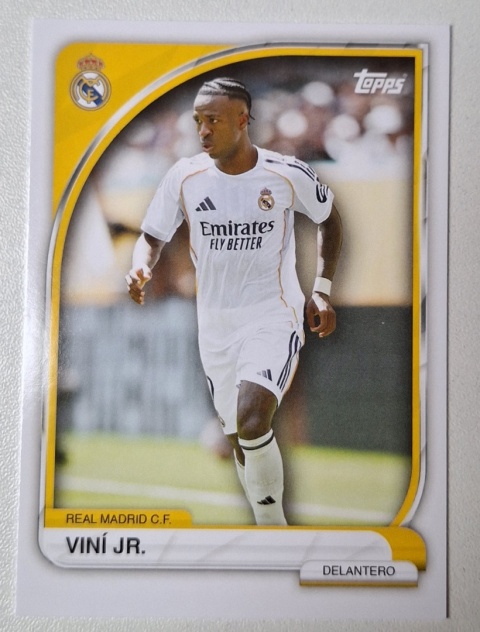 18 Viní Jr. Real Madryt CF Base card Collector Tin