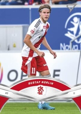 133 Gustaf Norlin ŁKS Łódź Base card SportZoo Betclic 1 Liga 2025/26