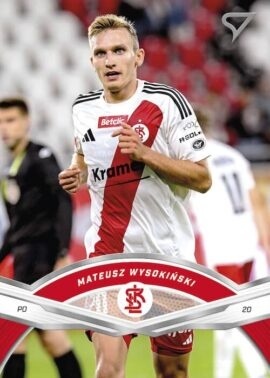 136 Mateusz Wysokiński ŁKS Łódź Base card SportZoo Betclic 1 Liga 2025/26