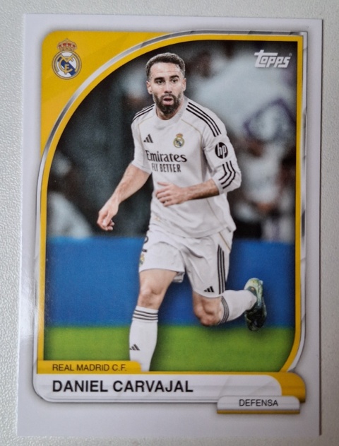 3 Daniel Carvajal Real Madryt CF Base card Collector Tin