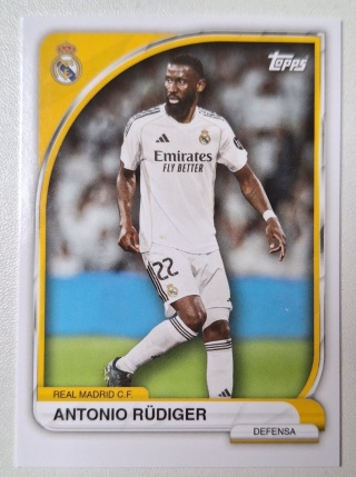 5 Antonio Rüdiger Real Madryt CF Base card Collector Tin